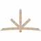 Ekena Millwork Alberta Smooth Timber Gable Bracket, Douglas Fir, 96"W x 52"H x 3 1/2"D x 5 1/2"F, 13/12 Pitch GBW096X52X0406ALB00SDF - alternate 1